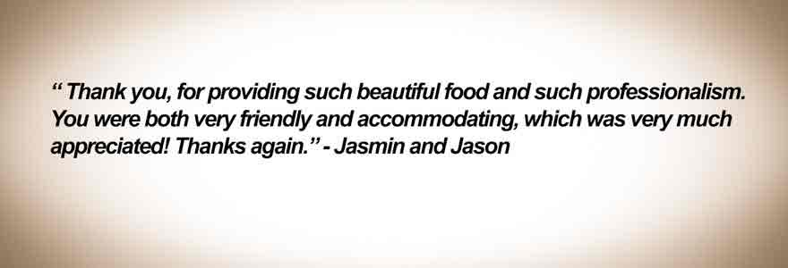 Special diet caterering reference